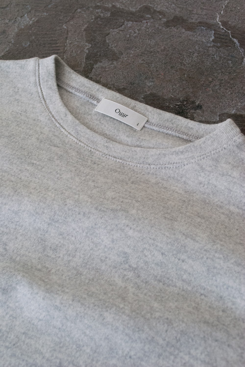 Ouur by KINFOLK - エアーニット半袖カットソー(L.GRAY) | Salty 
