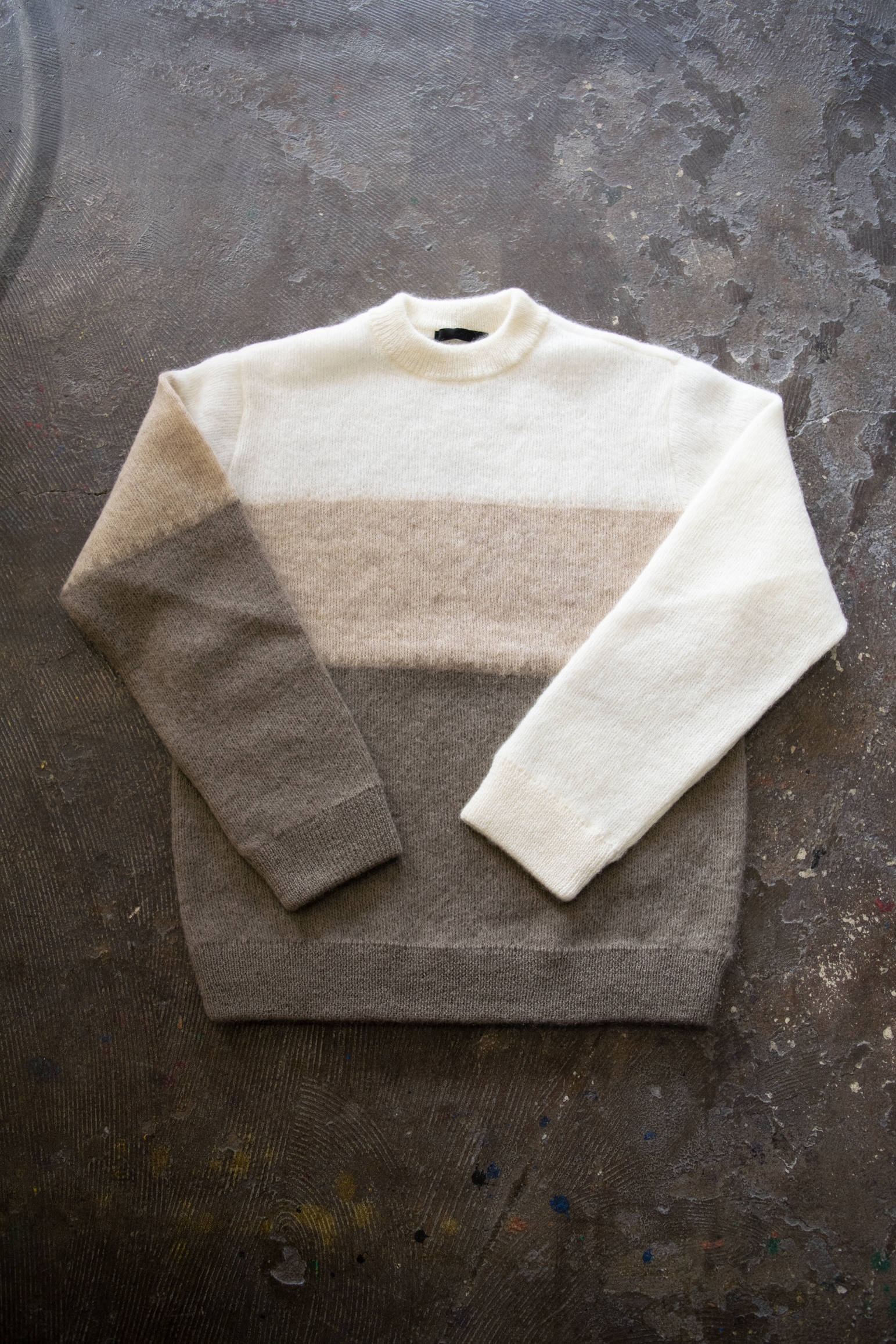 juha - 【ラスト1点】【19AW】Mohair Gradation Knit/モヘア 