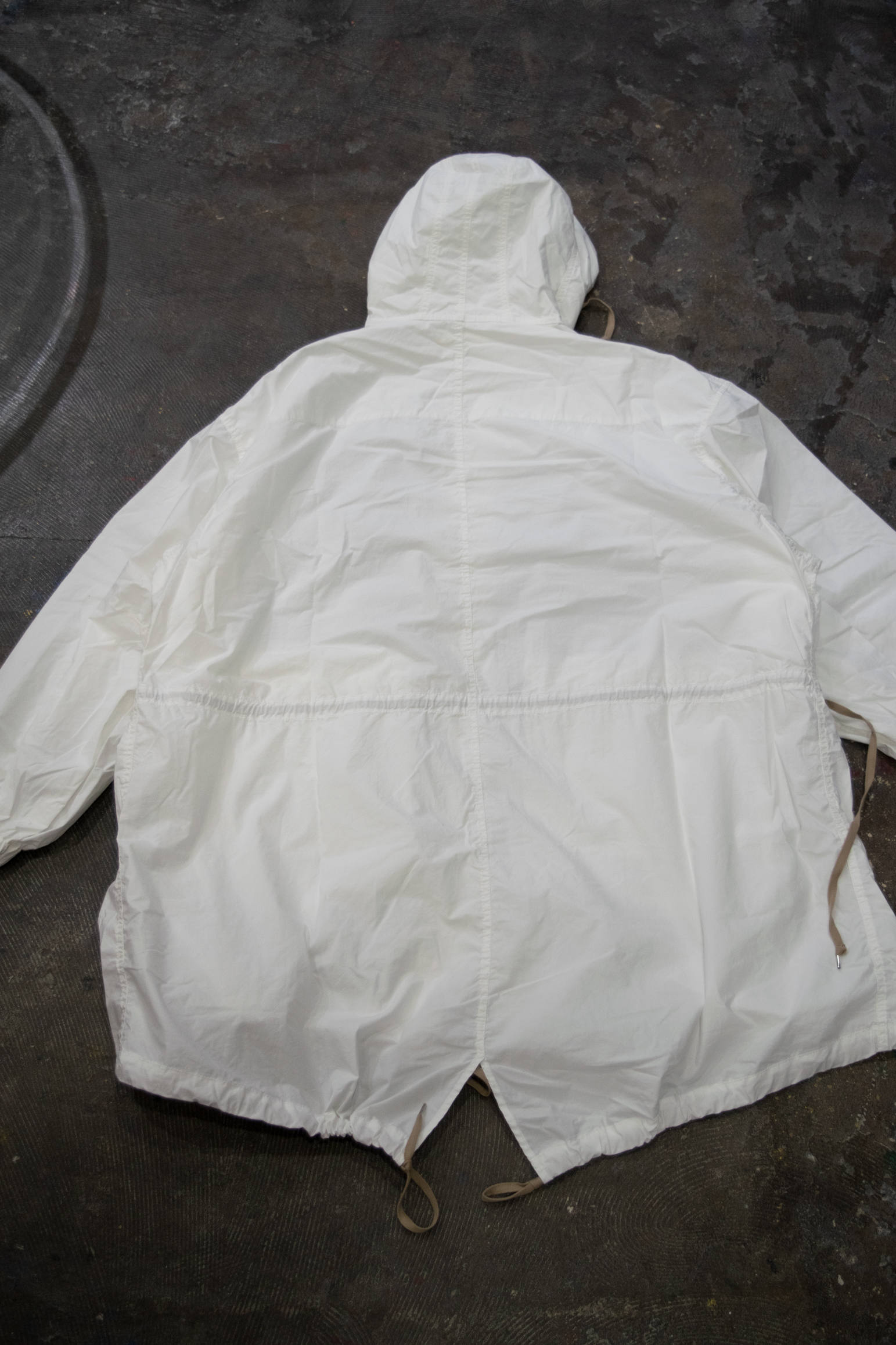 ANEI - 【ラスト1点】Over Hoodie Coat Mil/オーバーサイズ