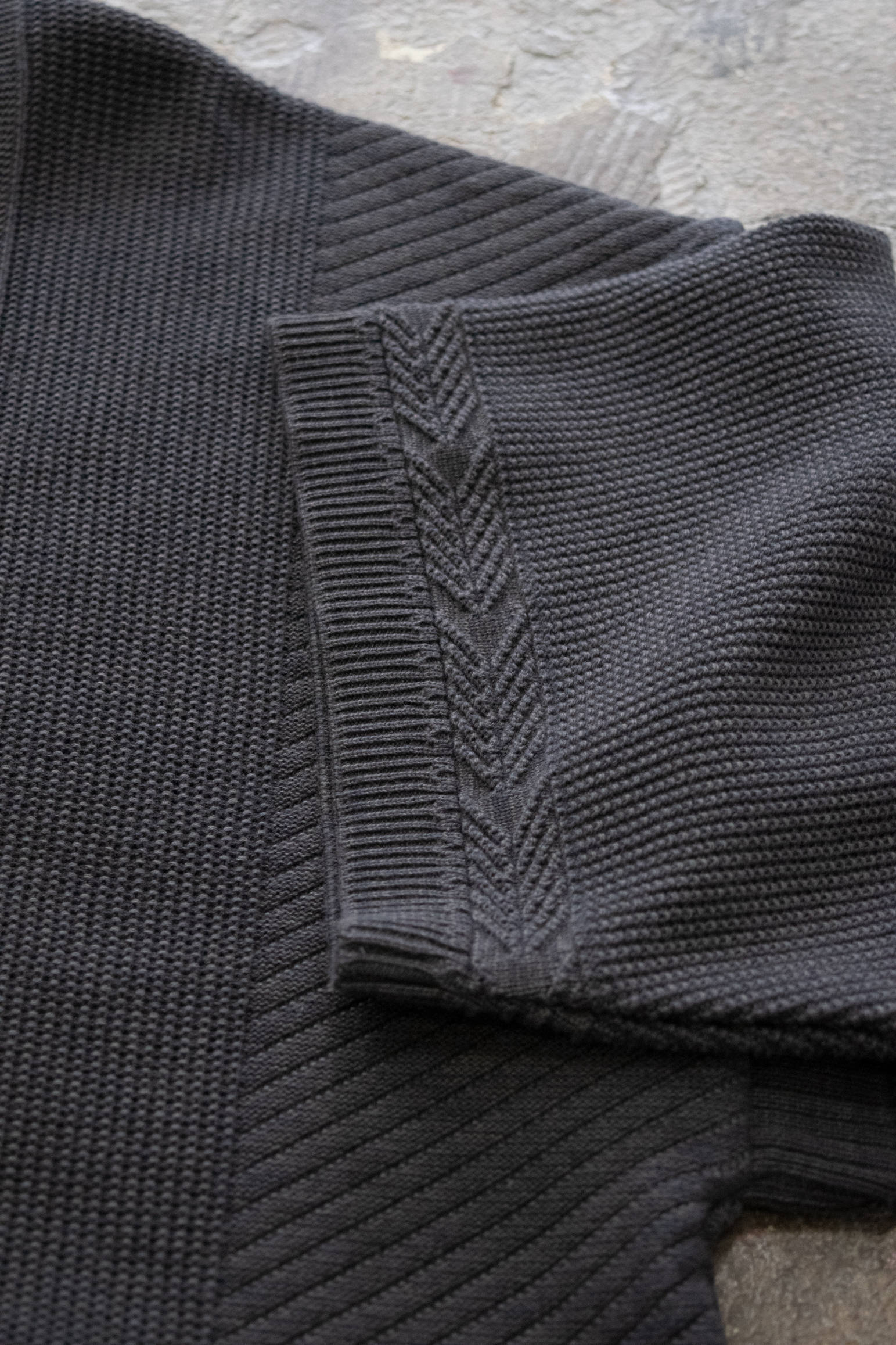 YASHIKI - 【ラスト1点】【20SS】Ajisai Knit(GRAY) | Salty