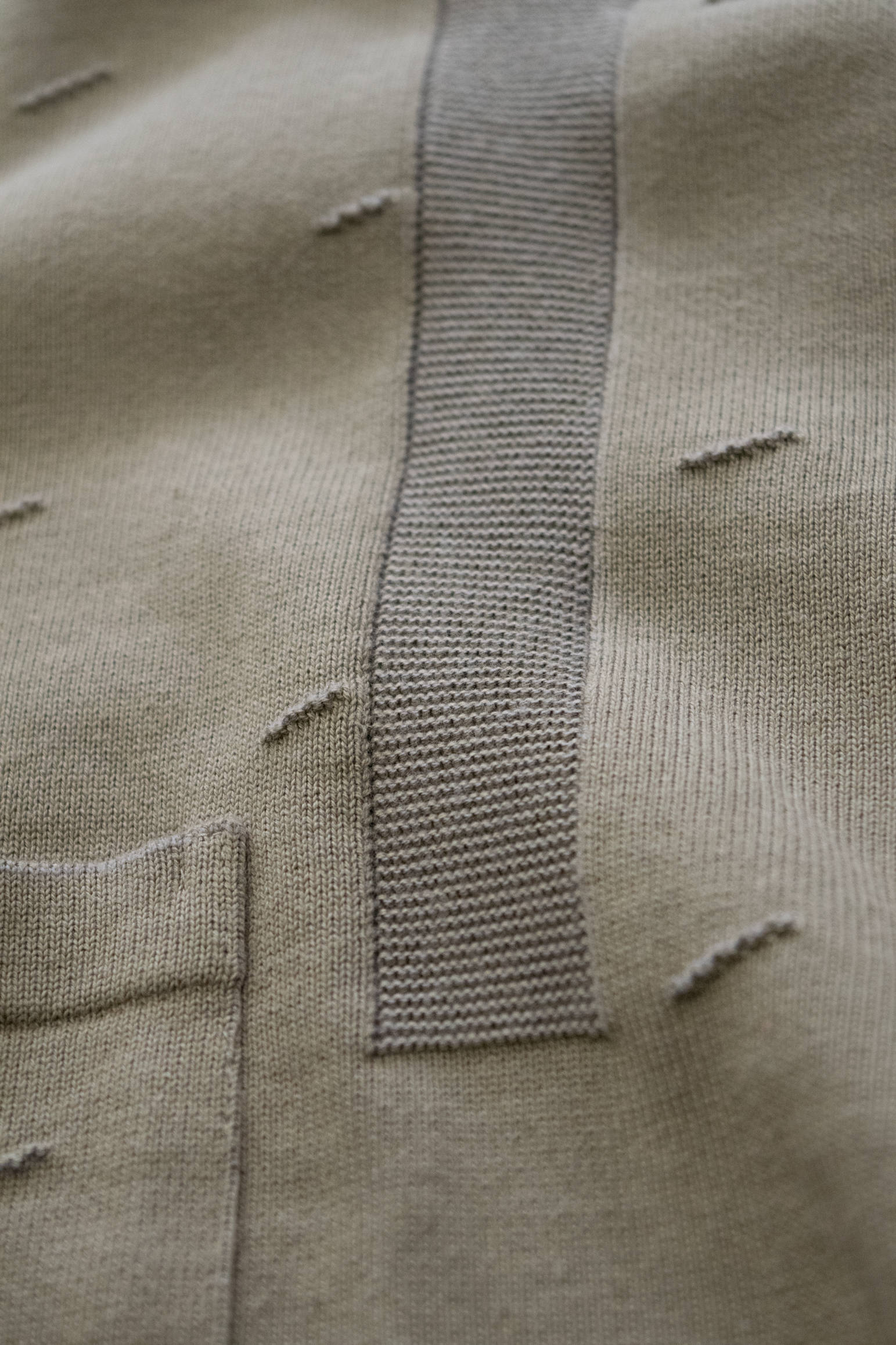 YASHIKI - 【ラスト1点】【20SS】Kumpu Knit Polo(KHAKI BEIGE) | Salty